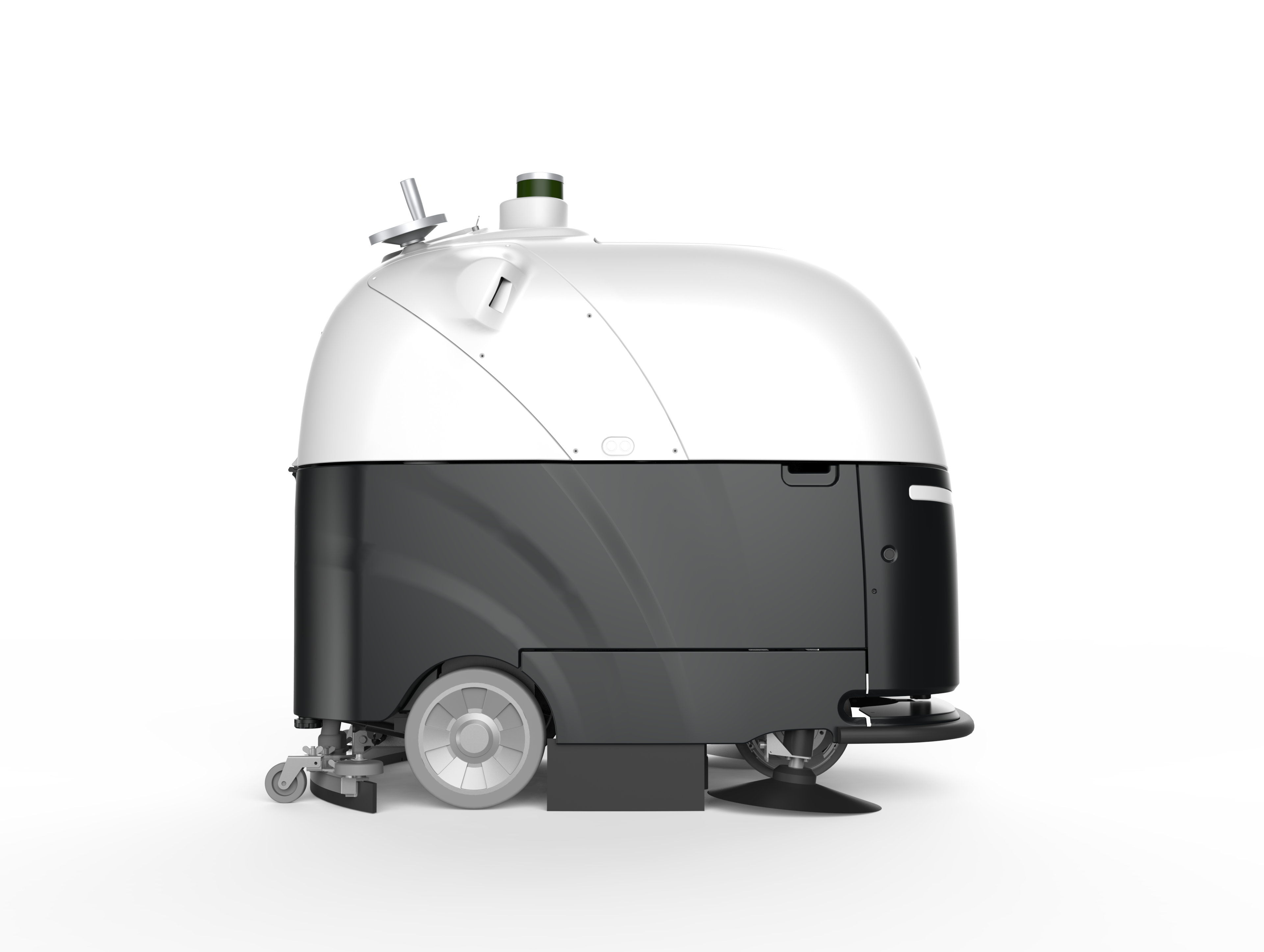 智能無人洗地車，讓商場地面清潔更安全