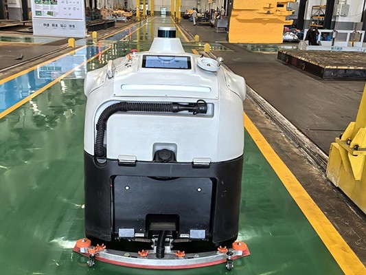 坦力工業(yè)洗地機器人：解決車站人流大，清潔不及時引發(fā)的安全危機